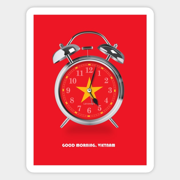 Good Morning Vietnam - Alternative Movie Poster Magnet by MoviePosterBoy